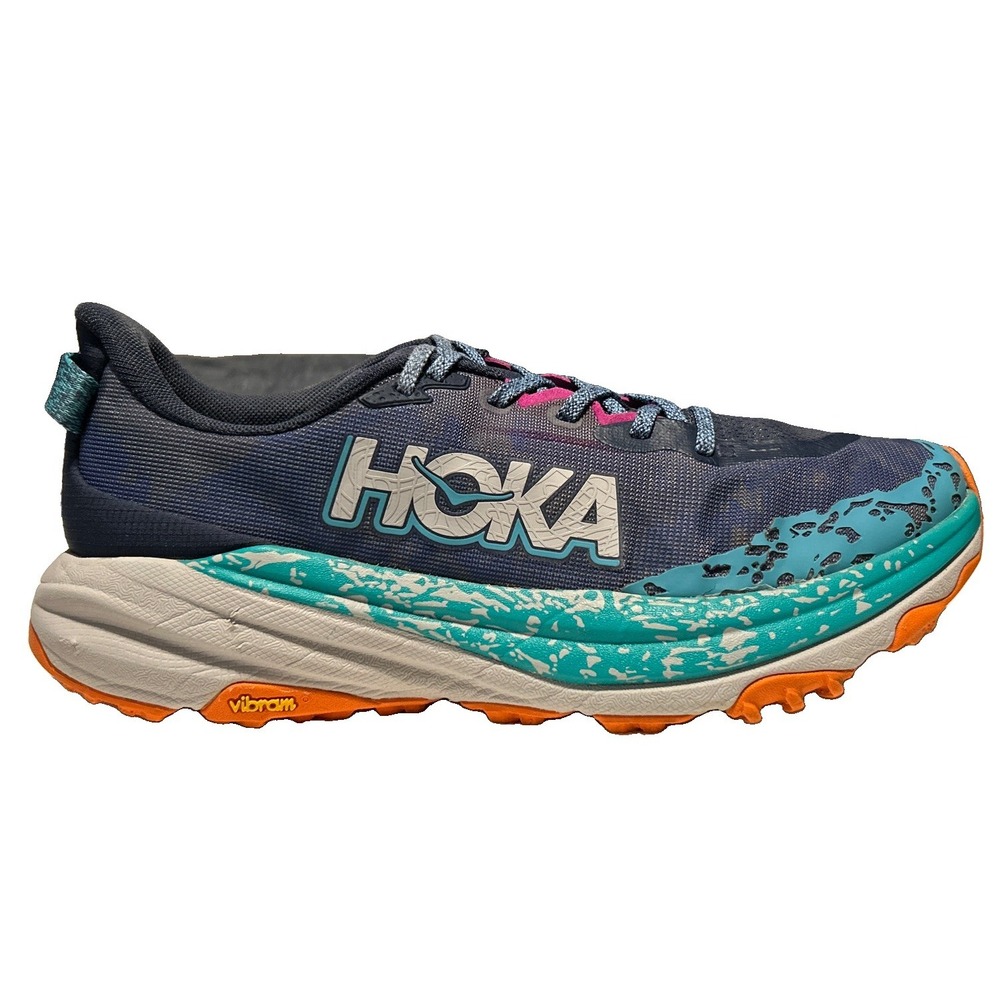 Hoka One One HOKA Speedgoat 6 Varsity Navy Meteor Women's 9.5-B - Picture 3 of 12